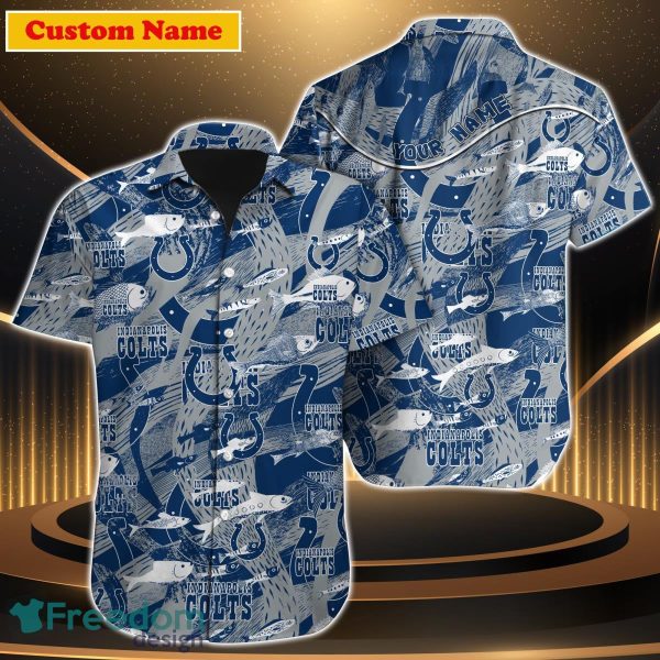 Indianapolis Colts NFL Custom Name Hawaiian Shirt For Men Women Unique Gift For Real Fan
