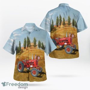 International Harvester 1953 McCormick Farmall Super H Hawaiian Shirt