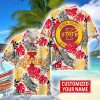 Iowa State Cyclones Aloha Hawaiian Shirt Custom Name Summer Gift Holiday Team Shirt