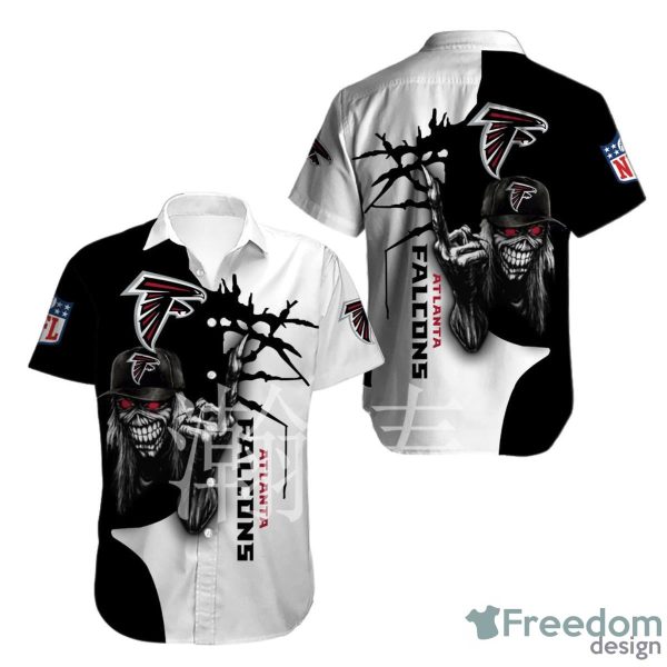 Iron Maiden Atlanta Falcons Hawaiian Shirt For Men And Women