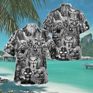 Iron Maiden Big Fan Eddie All Looks Hawaii Shirt Aloha Shirt For Men Women
