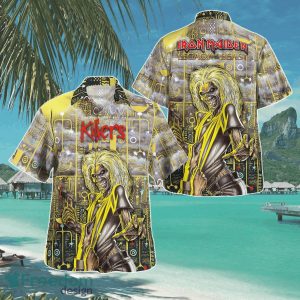 Iron Maiden Tour Tribal Tropical Hawaii Shirt Aloha Shirt For Men Women