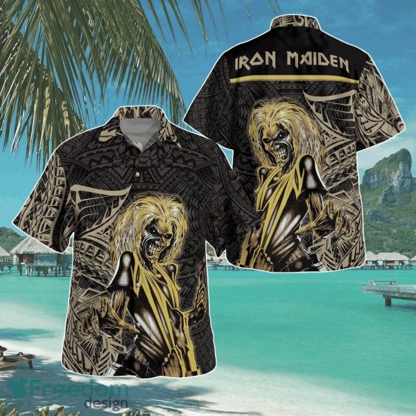 Iron Maiden Tribal Hawaii Shirt Aloha Shirt For Men Women