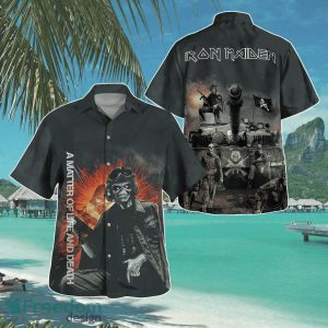 Iron Maiden – A Matter Of Life And Death 2006 Hawaiian Shirt Aloha Shirt For Men Women