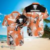Ironworker Skull Orange Hawaiian Shirt