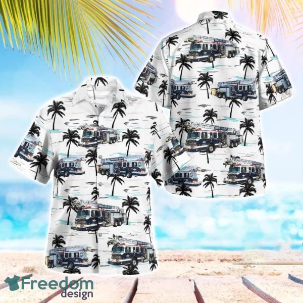 Irwin Fire Department 3D Hawaiian Shirt