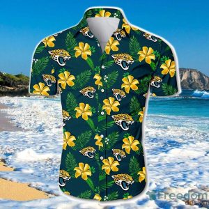 Jacksonville Jaguars Hawaiian Shirt Floral For Men And Women