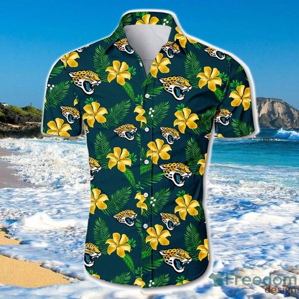 Jacksonville Jaguars Hawaiian Shirt Floral For Men And Women