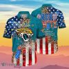 Jacksonville Jaguars NFL Hawaiian Shirt 4th Of July Independence Day Ideal Gift For Men And Women Fans