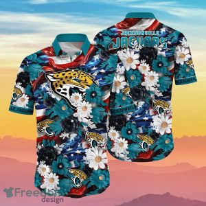Jacksonville Jaguars NFL Hawaiian Shirt 4th Of July Independence Day Special Gift For Men And Women Fans