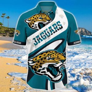 Jacksonville Jaguars NFL Hawaiian Shirt Short Sleeve Big Logo