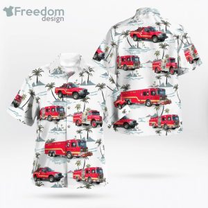 Jarrettsville Harford County Maryland Jarrettsville Volunteer Fire Company Hawaiian Shirt