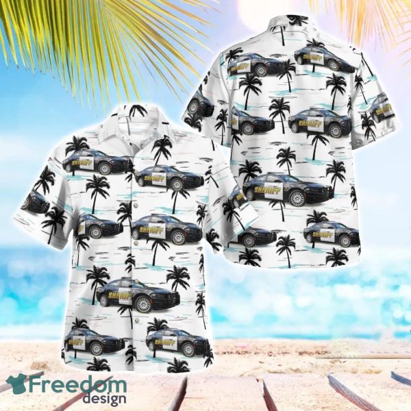 Jasper County MO Sheriff 3D Hawaiian Shirt