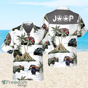 Jeep Car Palm Tree Hawaiian Shirt Best Gift For Men And Women