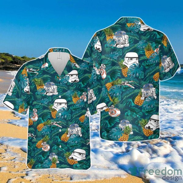 Join the rebellion in style with Star Wars Hawaiian shirts