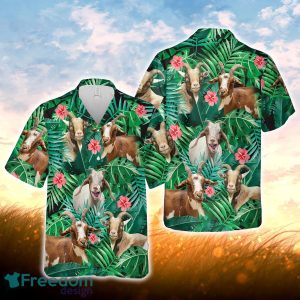 Joy Corners Goat 3D Hawaiian Shirt For Men Women