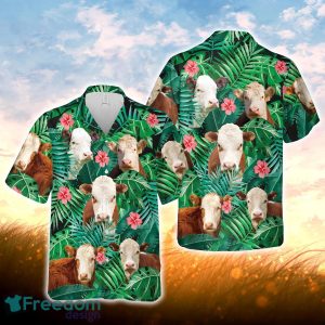 Joy Corners Hereford 3D Hawaiian Shirt For Men Women