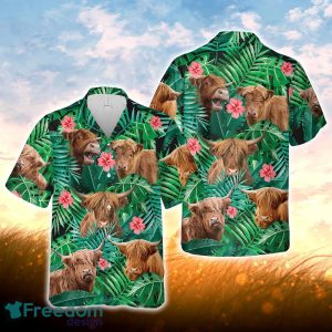 Joy Corners Highland 3D Hawaiian Shirt For Men Women