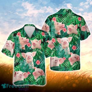 Joy Corners Pig 3D Hawaiian Shirt For Men Women