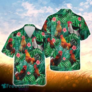 Joy Corners Rooster 3D Hawaiian Shirt For Men Women