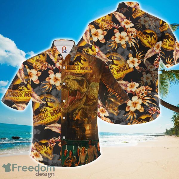Jurassic 25th Anniversary Dinosaur Park Movie Hawaiian Shirt