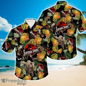 Jurassic Park Tropical Dinosaur Hawaiian Shirt