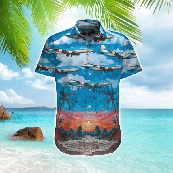 KLM Royal Dutch Airlines Boeing 747-406M Hawaiian Shirt Gift For Summer Vacation