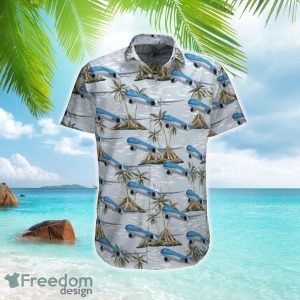 KLM Royal Dutch Airlines Boeing 777-300ER Hawaiian Shirt Beach Shirt Summer Holiday Gift