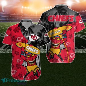 Kansas City Chiefs Hawaiian Shirt NFL Custom Name For Men Women Gift For Fans