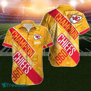 Kansas City Chiefs Hawaiian Shirt NFL Football Custom Name For Men And Women