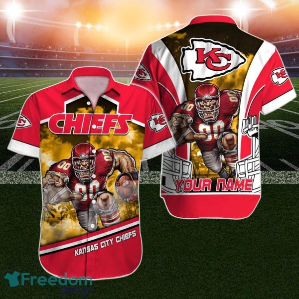 Kansas City Chiefs Hawaiian Shirt NFL Football Custom Name For Men Women