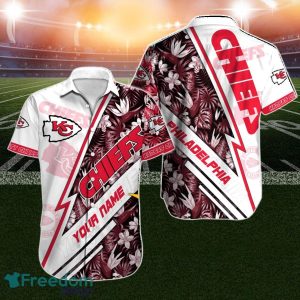 Kansas City Chiefs Hawaiian Shirt NFL Football Custom Name For Men Women Gift For Fans