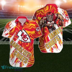 Kansas City Chiefs Hawaiian Shirt NFL Football Custom Name For Men Women Gift For Real Fans