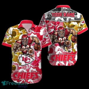 Kansas City Chiefs Hawaiian Shirt NFL Football Custom Name For Men Women Gift For True Fans