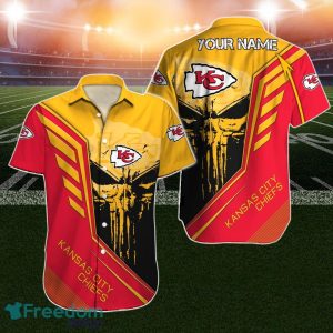 Kansas City Chiefs Hawaiian Shirt NFL Football Custom Name For Real Fans