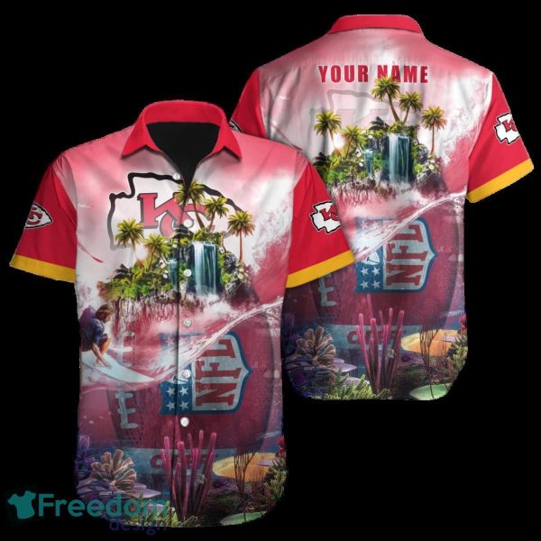 Kansas City Chiefs Hawaiian Shirt NFL Football Personalized For Men Women Gift For Fans