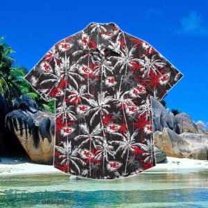 Kansas City Chiefs NFL Black Floral Hawaiian Shirt Special Gift For Fans