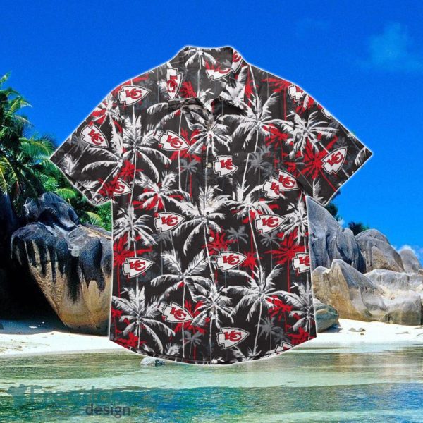 Kansas City Chiefs NFL Black Floral Hawaiian Shirt Special Gift For Fans