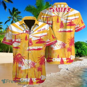 Kansas City Chiefs NFL Football Custom Name Hawaiian Shirt For Men Women Best Gift For Fans