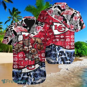 Kansas City Chiefs NFL Football Custom Name Hawaiian Shirt Ideal Gift For Fans