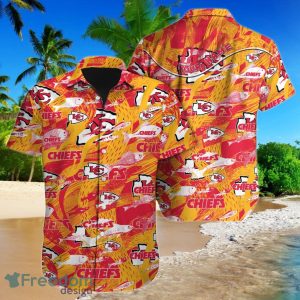 Kansas City Chiefs NFL Football Custom Name Hawaiian Shirt Ideal Gift For Loyal Fans