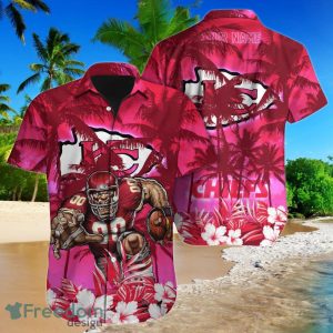 Kansas City Chiefs NFL Football Custom Name Hawaiian Shirt Ideal Gift For Men And Women Fans