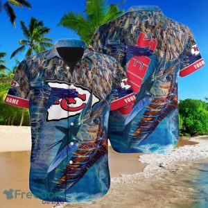 Kansas City Chiefs NFL Football Custom Name Hawaiian Shirt Special Gift For Fans