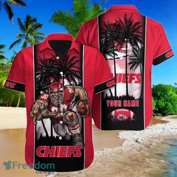 Kansas City Chiefs NFL Football Custom Name Hawaiian Shirt Special Gift For Loyal Fans