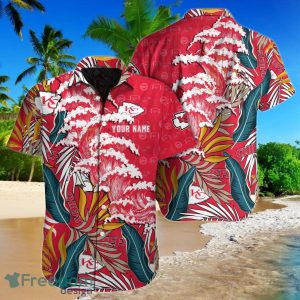 Kansas City Chiefs NFL Football Custom Name Hawaiian Shirt Style Gift For Fans