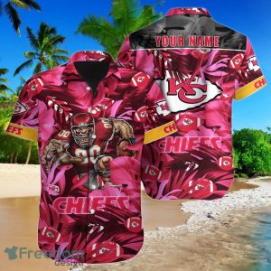Kansas City Chiefs NFL Football Custom Name Hawaiian Shirt Unique Gift For Fans