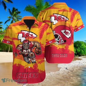 Kansas City Chiefs NFL Football Custom Name Hawaiian Shirt Unique Gift For Real Fans