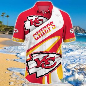 Kansas City Chiefs NFL Hawaiian Shirt Short Sleeve Big Logo