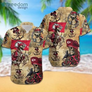 Kansas City Chiefs Pirates Fans Pirates Skull Hawaiian Shirt