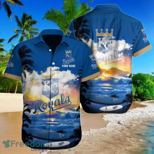 Kansas City Royals MLB Custom Name Hawaiian Shirt For Men Women Best Gift For Fans